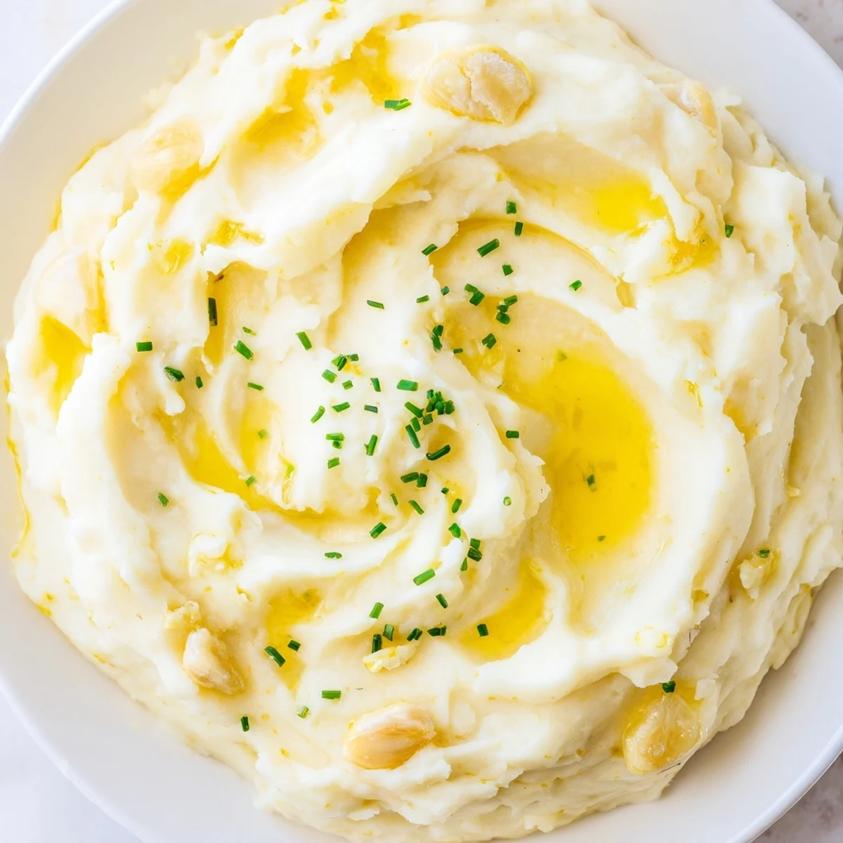 Golden roasted garlic cloves are folded into velvety Garlic Mashed Potatoes with Roasted Garlic for a deep, mellow flavor.