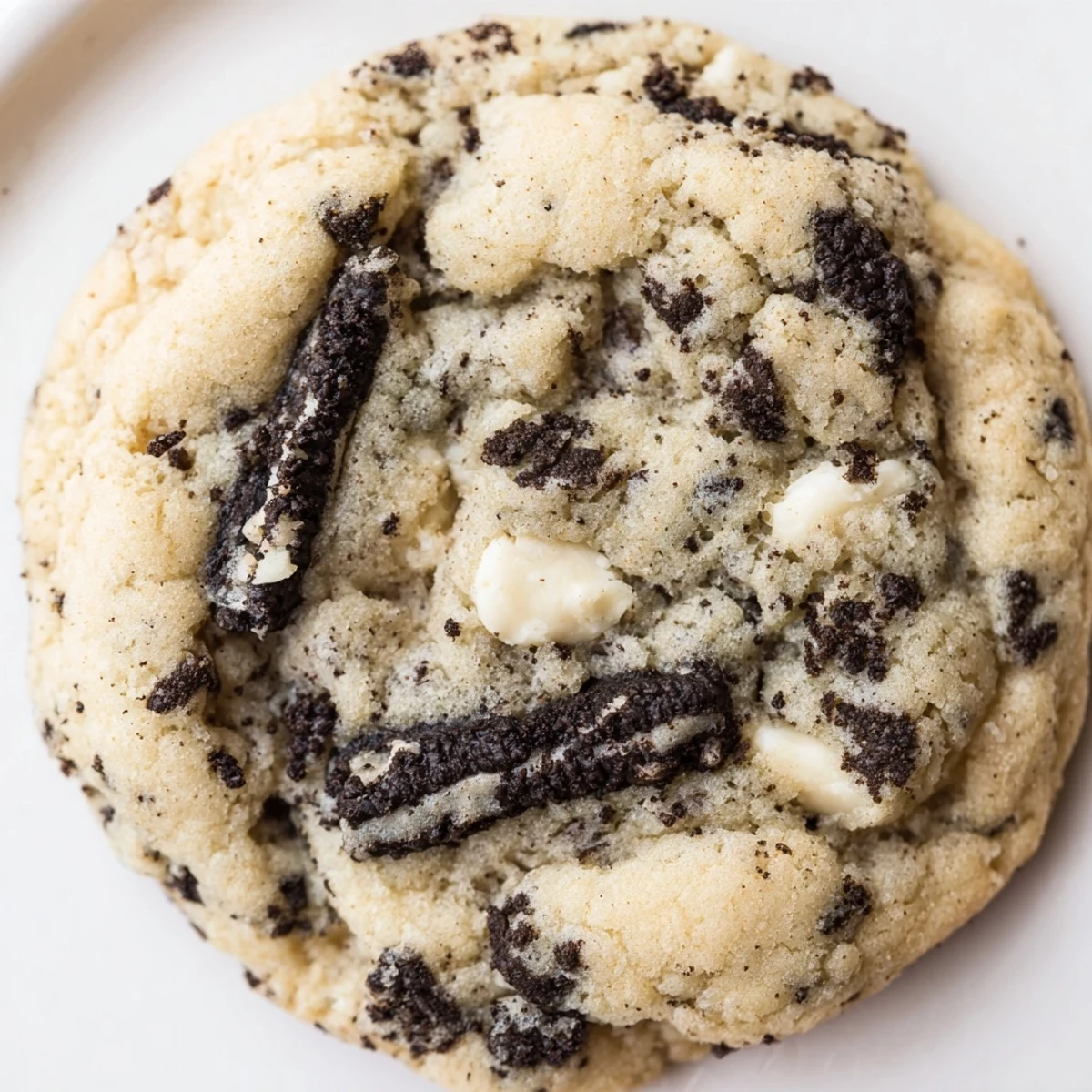 Cookies And Cream Chocolate Cookie