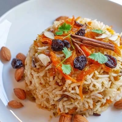 Afghan Rice with Spiced Carrots