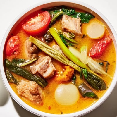 Filipino Sinigang Sour Soup