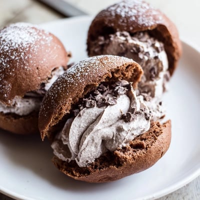 Italian Chocolate Maritozzi Buns
